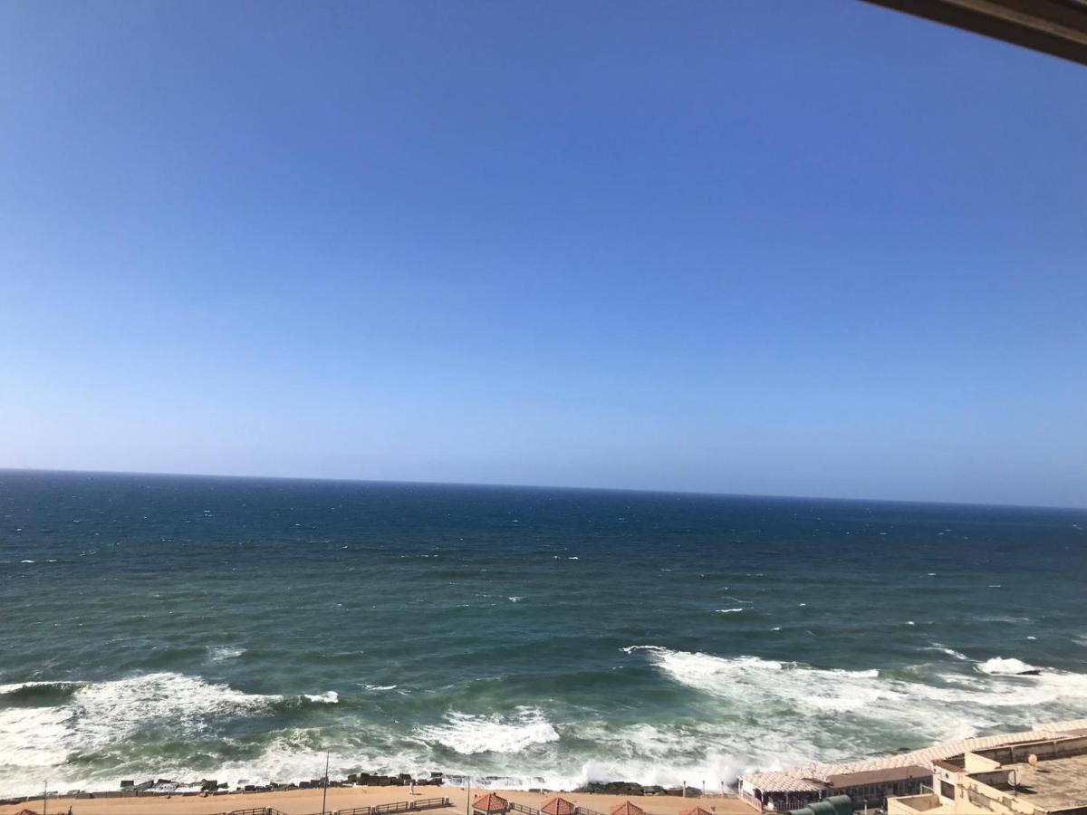 شقة فخمة فيوالبحر Luxury Panorama Sea View Alexandria Exterior foto